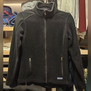Patagonia Black Synchilla Fleece Jacket Full Zip Women’s XS
